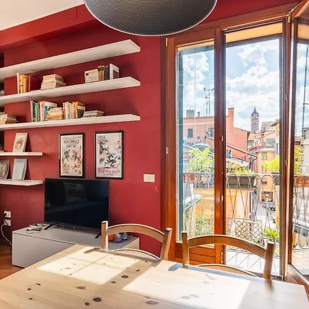 Piella Panoramic Rooftop Апартаменты Болонья